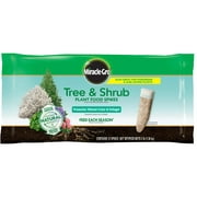 Miracle-Gro Tree and Shrub Plant Food Spikes, Also For Acid-Loving Plants, 12 Spikes